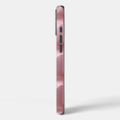 Stilvolle Pink Geometric Muster iPhone Case (Rückseite / Links)