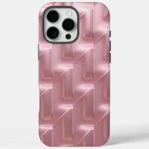 Stilvolle Pink Geometric Muster iPhone Case
