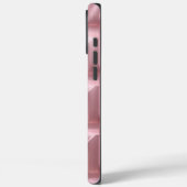 Stilvolle Pink Geometric Muster iPhone Case (Rückseite / Links)