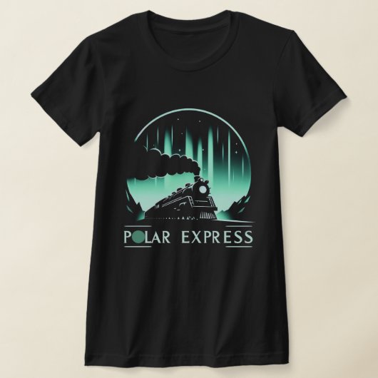 Stilvolle Polar Express Züge Design Frauen T-Shirt (Ablage )