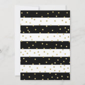 Stilvolle Polterabend-Einladungen Einladung (Rückseite)