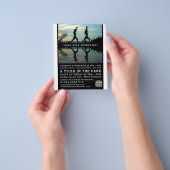 Stilvolle Portrait Reflection, Yoga Class Advert Flyer (Gruppe)