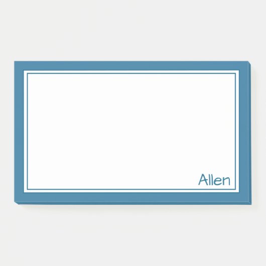 Stilvolle Post It Note for Allen oder You Post-it Klebezettel (Vorderseite)