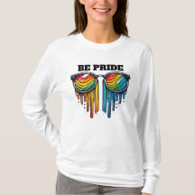 Stilvolle Pride Eyeglasses mit LGBTQ+ Rainbow Colo