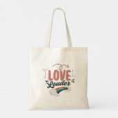 Stilvolle Pride-Tasche – Buntes LGBTQ Tragetasche (Rückseite)