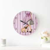 Stilvolle Promenade Große Wanduhr (Zuhause)