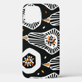 Stilvolle Pumpkins Saatgut: Nahtloses Design Case-Mate iPhone Hülle (Rückseite)