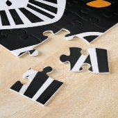 Stilvolle Pumpkins Saatgut: Nahtloses Design Puzzle (Seite)