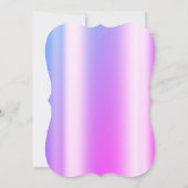 Stilvolle Punkte, Violett Süß 16 Einladung (Rückseite)