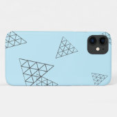 Stilvolle Pyramiden-Dreieck-Formen Pastel Case-Mate iPhone Hülle (Rückseite (Horizontal))