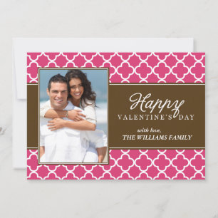 Stilvolle Quatrefolie Foto Valetines Day