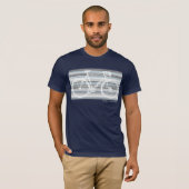 stilvolle Radidee für Fahrradfreunde T-Shirt (Vorne ganz)