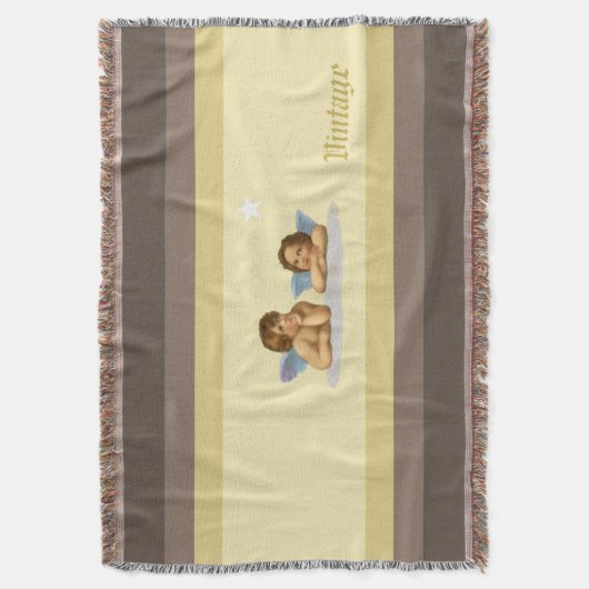 Stilvolle Raphael-Pubs in Elfenbein- und Brauntöne Decke (Vorderseite Vertikal)