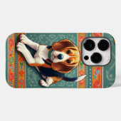 Stilvolle realistische 3D-Beagle Hunde farbenfrohe Case-Mate iPhone Hülle (Rückseite (Horizontal))