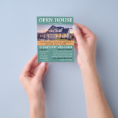 Stilvolle Realtor Open House Werbung Flyer (Gruppe)
