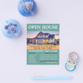 Stilvolle Realtor Open House Werbung Flyer (Einzeln)