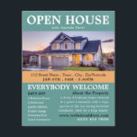 Stilvolle Realtor Open House Werbung Flyer<br><div class="desc">Stilvolle Realtor Open House Werbe-Flyer vom Business Card Store.</div>