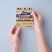 Stilvolle Realtor Open House Werbung Flyer (Gruppe)