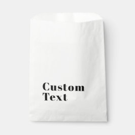 Stilvolle Retro Moderne Schrift | bearbeitbares Sc Geschenktütchen