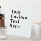 Stilvolle Retro Moderne Schrift | bearbeitbares Sc Sockelschild (In Situ)