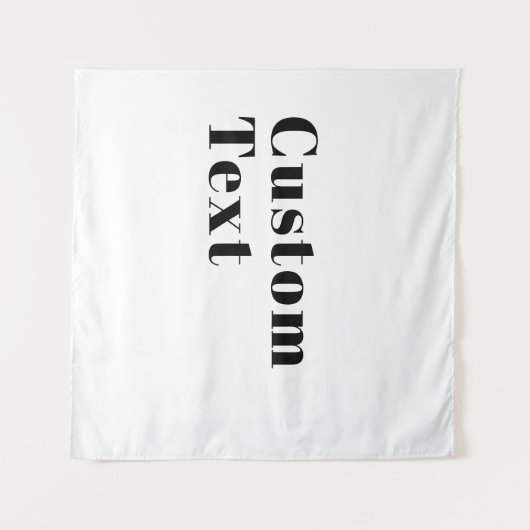 Stilvolle Retro Moderne Schrift | bearbeitbares Sc Wandteppich (Vorderseite (Horizontal))