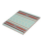 Stilvolle Retro Pattern Keramik Tile Fliese (Seite)