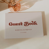 Stilvolle Retro-Rosa-Hochzeit Gästebuch