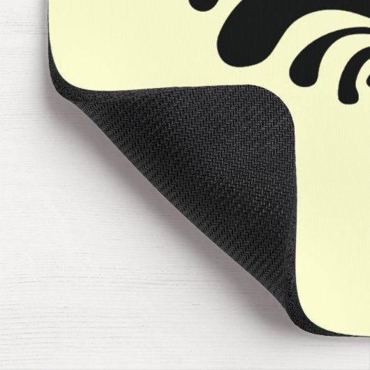Stilvolle Rooster-Maus-Pad Mousepad (Ecke)
