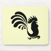 Stilvolle Rooster-Maus-Pad Mousepad (Vorne)