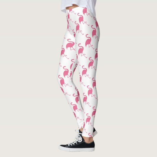 Stilvolle rosa Flamingos Leggings (Links)