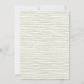 Stilvolle Rosa Grüner Garten Blumenzwiebelgarten Einladung (Rückseite)