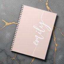 Stilvolle Rosa Kalligraphie Name