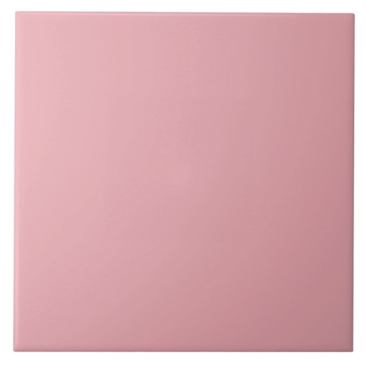 Stilvolle Rosa Keramik Tile, Platz 18 Fliese (Vorderseite)