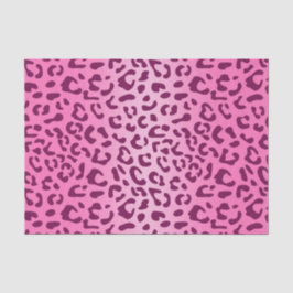 Stilvolle Rosa Leopard Print Seidenpapier