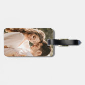 Stilvolle Rosa und grüne Camouflage Gepäckanhänger (Rückseite horizontal)