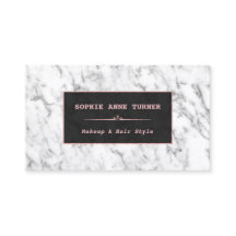 Stilvolle Rose aus weißem Marmor Gold Makeup Artis