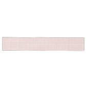 Stilvolle Rose Gold Table Runner für Events Großer Tischläufer (Horizontal)