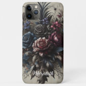 Stilvolle Rose Kunst, Dichtung und Musik Case-Mate iPhone Hülle (Rückseite)