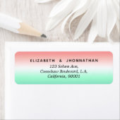 Stilvolle Rot-Grün-Schwarz-Typografie (Insitu)