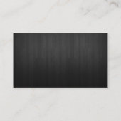 Stilvolle rote Bühnetrumpeter-Geschäfts-Karte Visitenkarte (Rückseite)