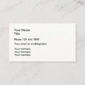 Stilvolle Rote Lipstick Lippen Visitenkarte (Rückseite)