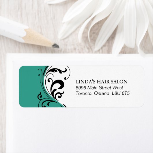 Stilvolle Rücksendeadresse (Insitu)