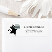 Stilvolle Rücksendeadresse des Simple Book Lover (Insitu)