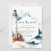 Stilvolle Rustikale romanische Hochzeit im Leuchtt Save The Date (Vorderseite)