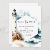 Stilvolle Rustikale romanische Hochzeit im Leuchtt Save The Date (Vorne/Hinten)
