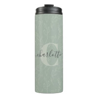 Stilvolle rustikale Seite Grün botanische Flora Na