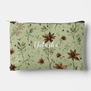 Stilvolle Sage Green Pouch Versatile Zubehör Zubehörtasche