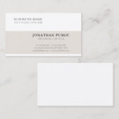 Stilvolle Saubere Kreative Moderne Schlichte Trend Visitenkarte (Vorne/Hinten)