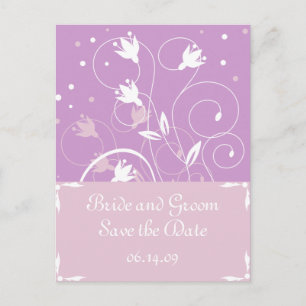 Stilvolle Save the Date Postkarten