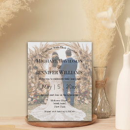 stilvolle, schicke Typografie Einladung zum Foto